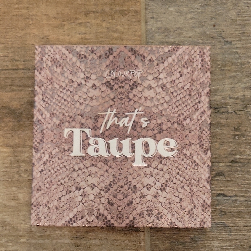 ColourPop That's Taupe Eyeshadow Palette NWT - Picture 4 of 9